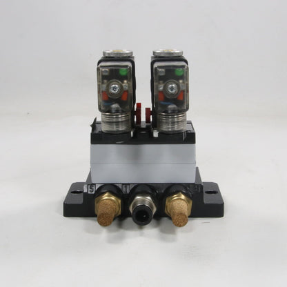 Bosch Rexroth Mecman Double Solenoid Valve with Subplate-Double Solenoid Valve with Subplate-Used Industrial Parts