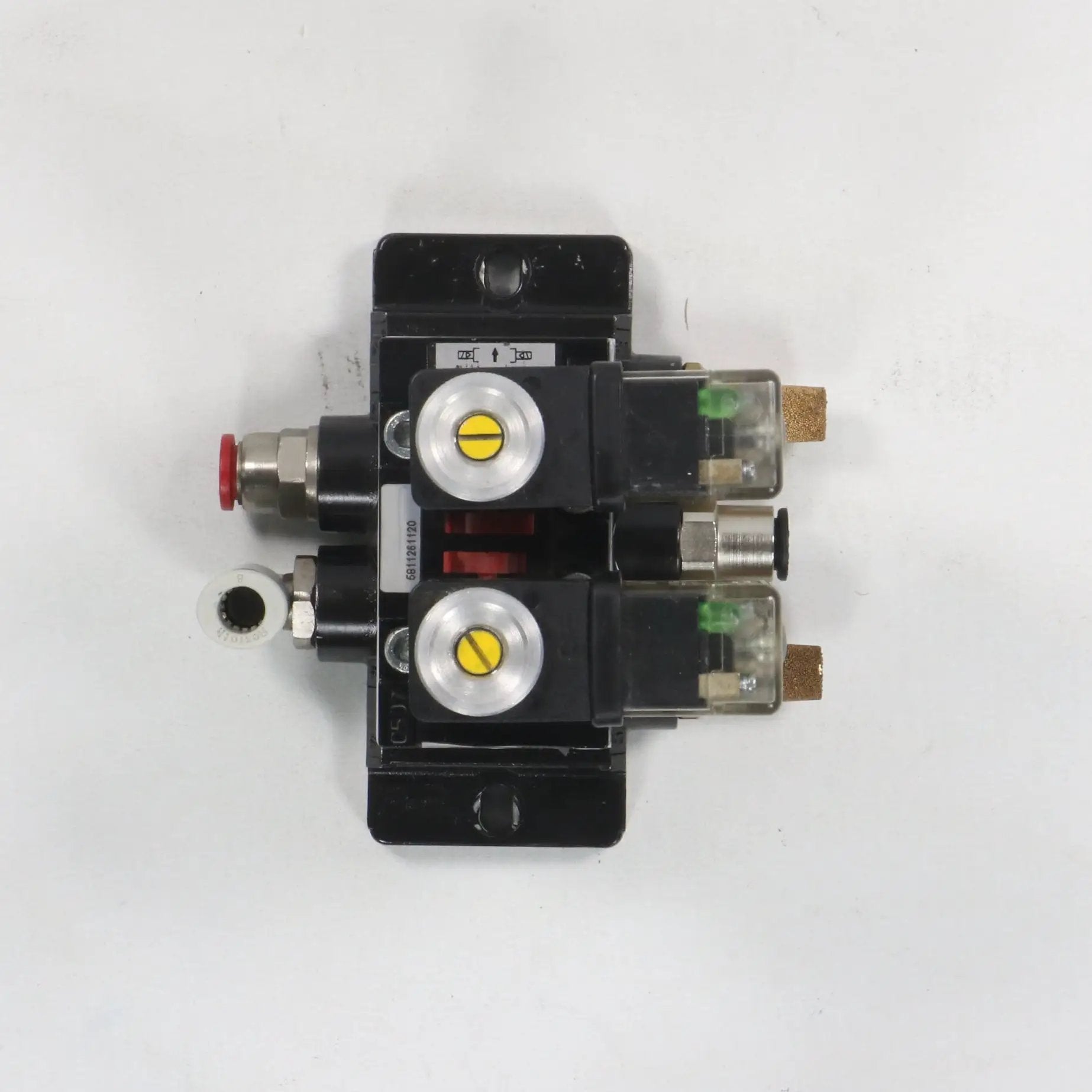 Bosch Rexroth Mecman Double Solenoid Valve with Subplate-Double Solenoid Valve with Subplate-Used Industrial Parts