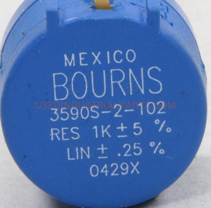 Bourns 3590S-2-102 Precision Potentiometer-Precision Potentiometer-AD-06-04-Used Industrial Parts