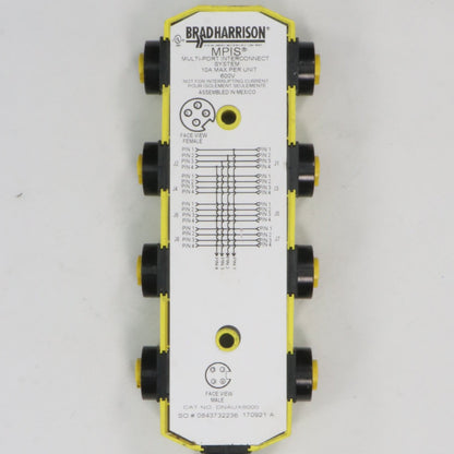 Brad Harrison DNAUX8000 Multiport Interconnect System-Interconnector-Used Industrial Parts