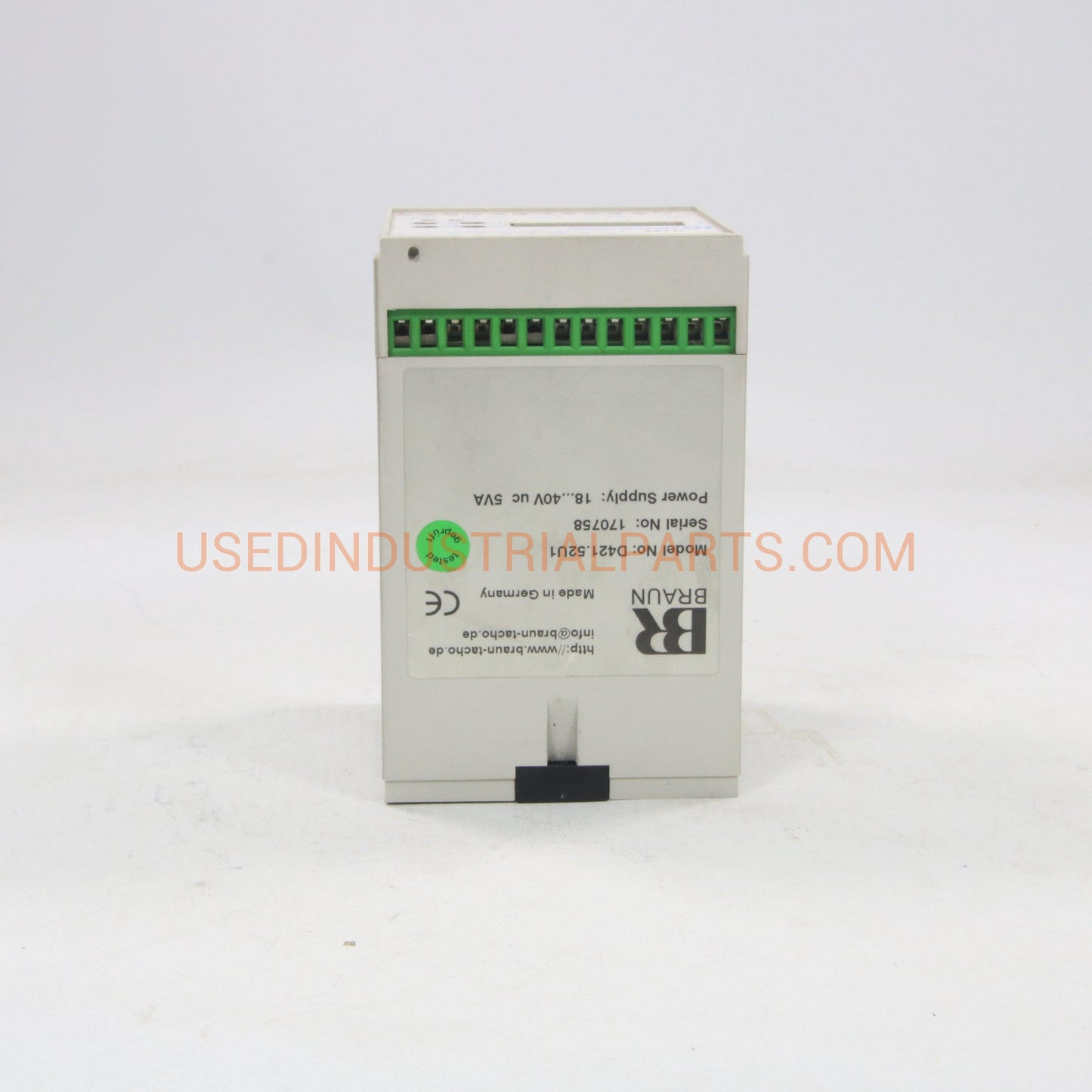 Braun GmbH Industrie Elektronik D421.52U1 Converter-Converter-AA-06-04-Used Industrial Parts