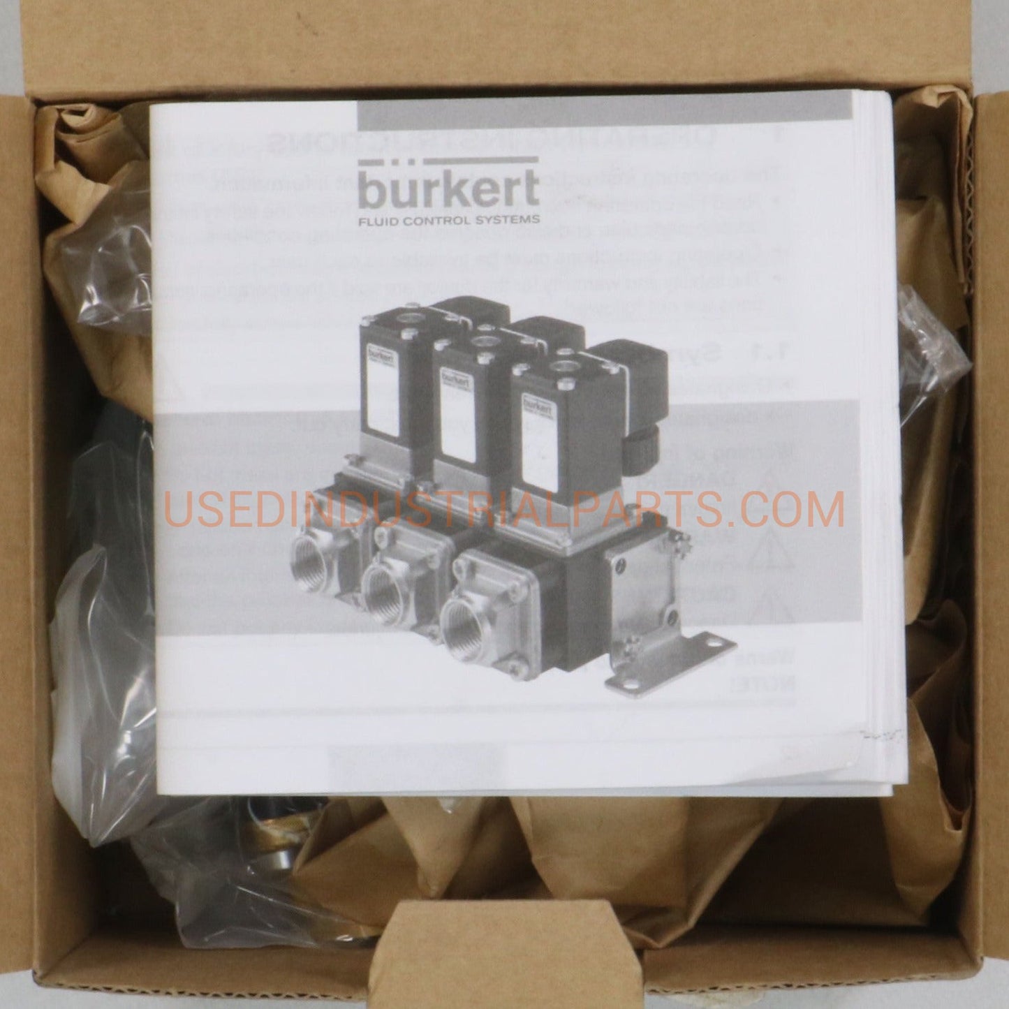 Burkert 0287 Solenoid Valve-Solenoid Valve-BC-04-02-Used Industrial Parts