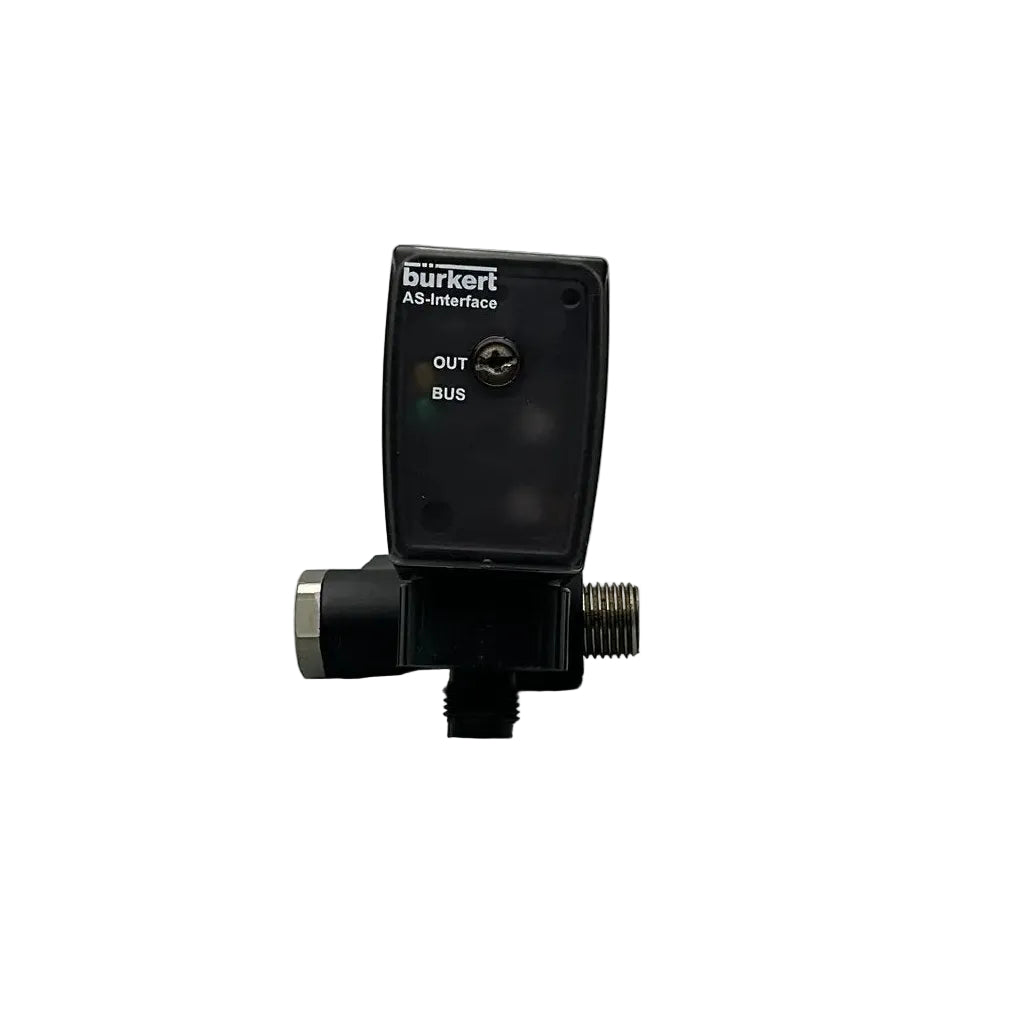 Burkert 2510 AS-i Cable Plug & 6012 24V Solenoid Coil-Cable Plug & Solenoid Coil-Used Industrial Parts