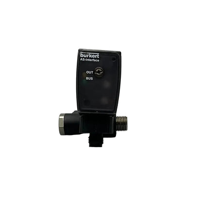 Burkert 2510 AS-i Cable Plug & 6012 24V Solenoid Coil-Cable Plug & Solenoid Coil-Used Industrial Parts