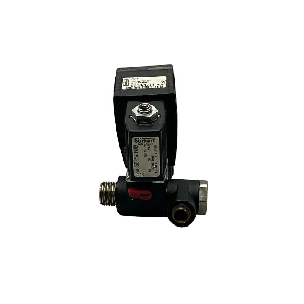 Burkert 2510 AS-i Cable Plug & 6012 24V Solenoid Coil-Cable Plug & Solenoid Coil-Used Industrial Parts