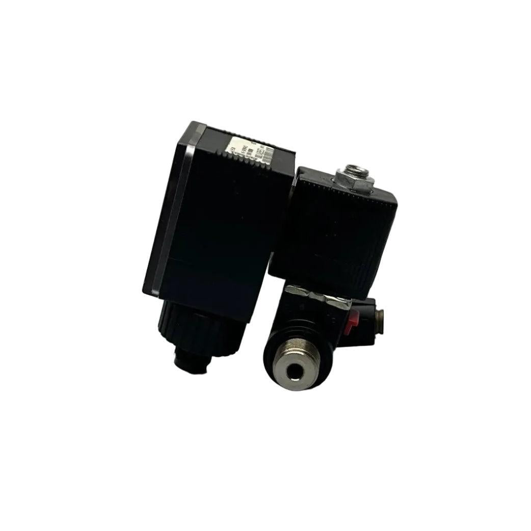 Burkert 2510 AS-i Cable Plug & 6012 24V Solenoid Coil-Cable Plug & Solenoid Coil-Used Industrial Parts