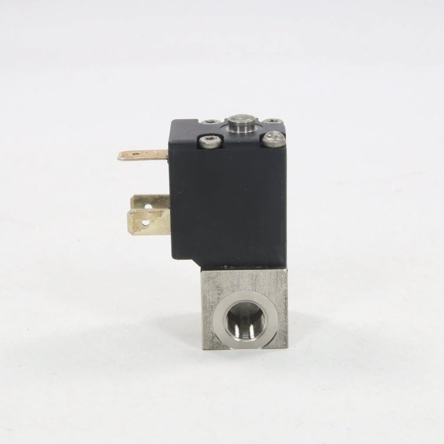 Burkert 2871 2-Way Solenoid Control Valve 24V DC G1/8-Standard Solenoid Controller-Used Industrial Parts