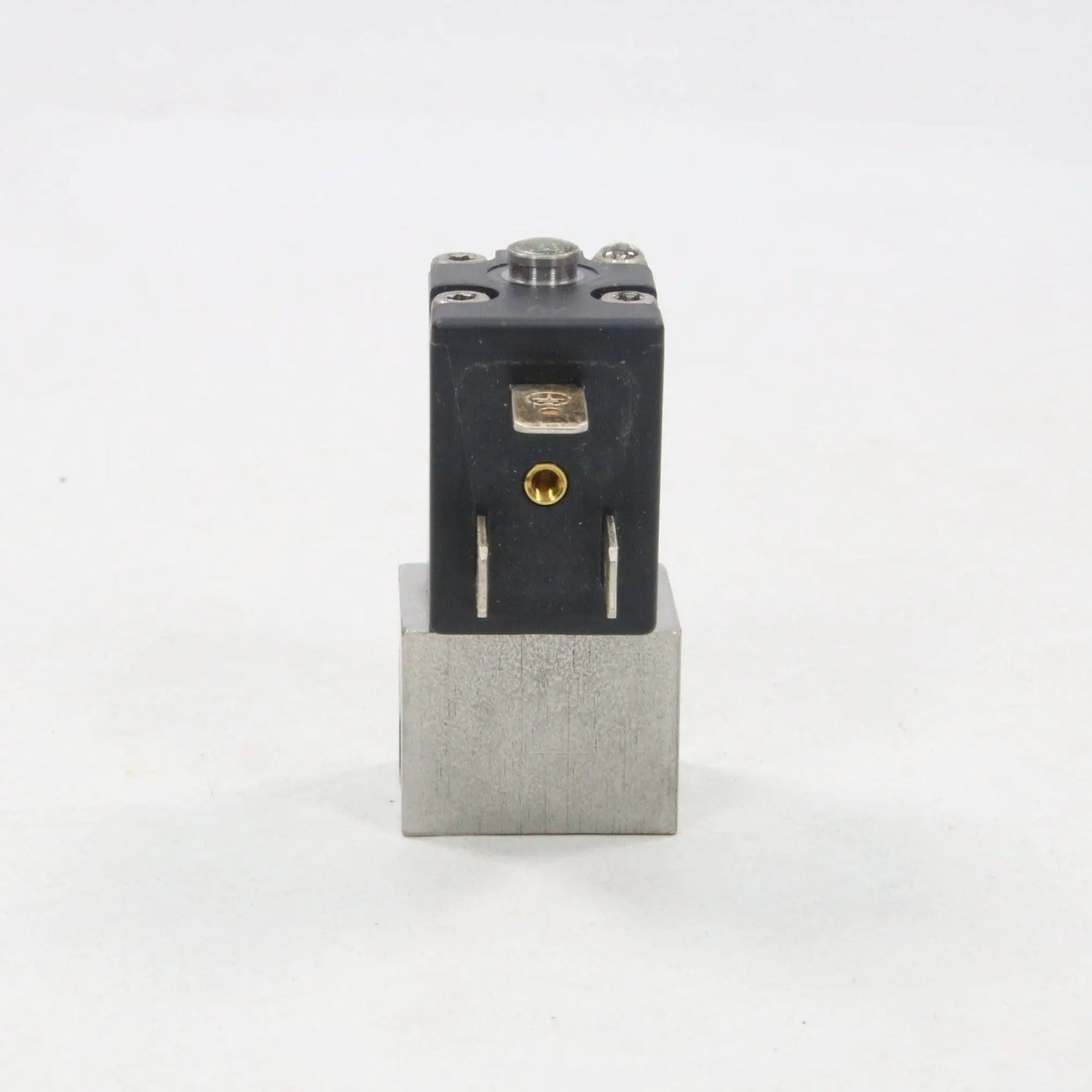 Burkert 2871 2-Way Solenoid Control Valve 24V DC G1/8-Standard Solenoid Controller-Used Industrial Parts