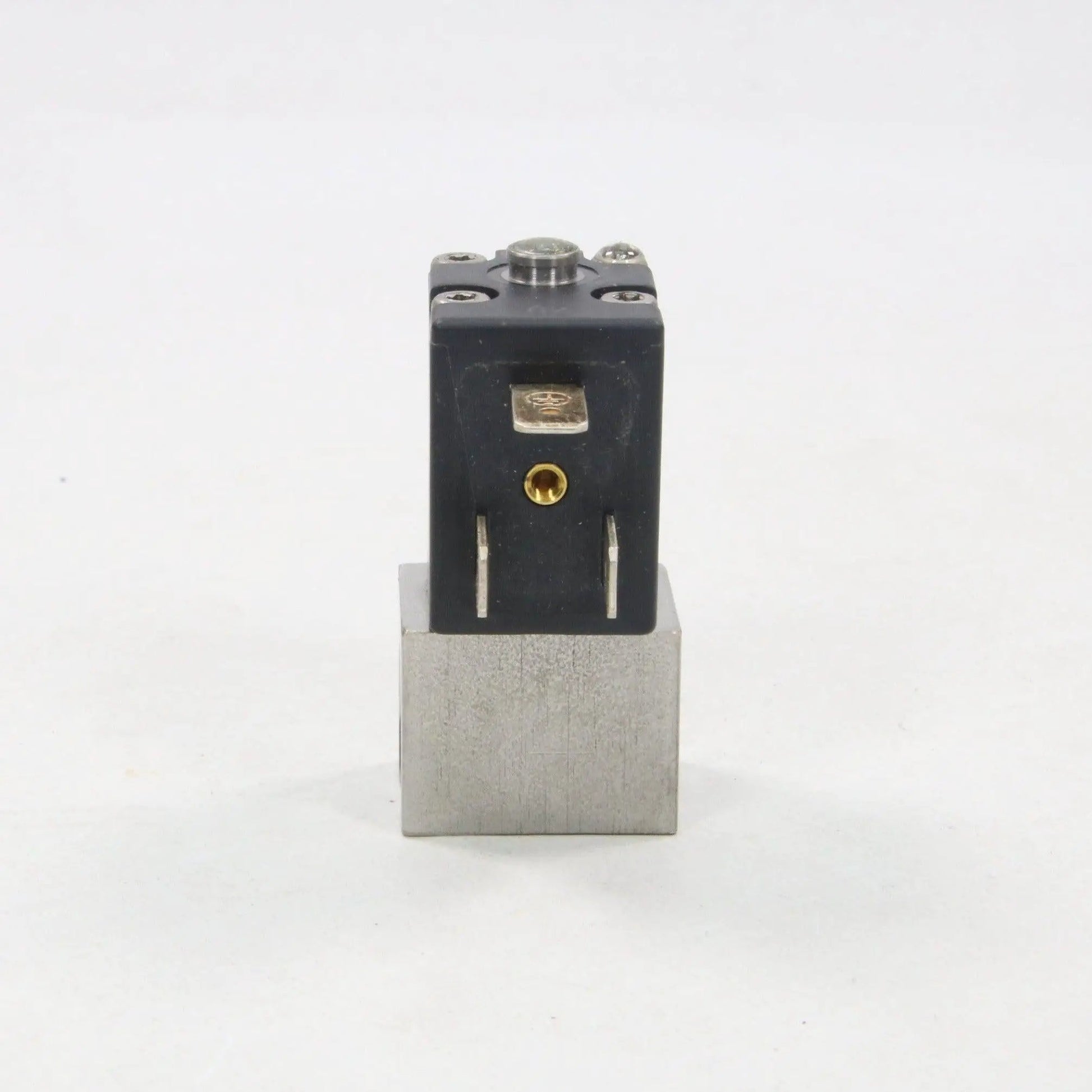 Burkert 2871 2-Way Solenoid Control Valve 24V DC G1/8-Standard Solenoid Controller-Used Industrial Parts