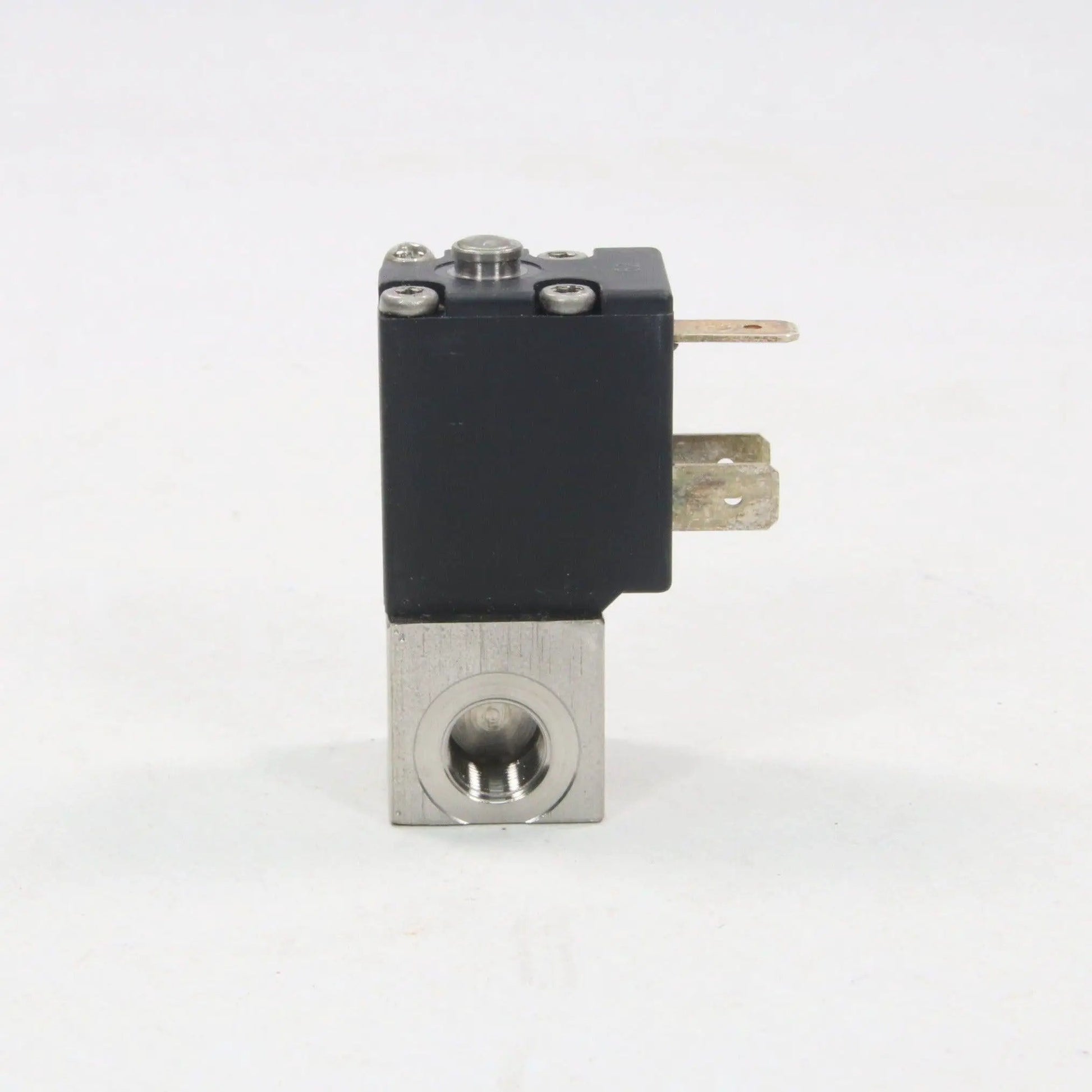 Burkert 2871 2-Way Solenoid Control Valve 24V DC G1/8-Standard Solenoid Controller-Used Industrial Parts