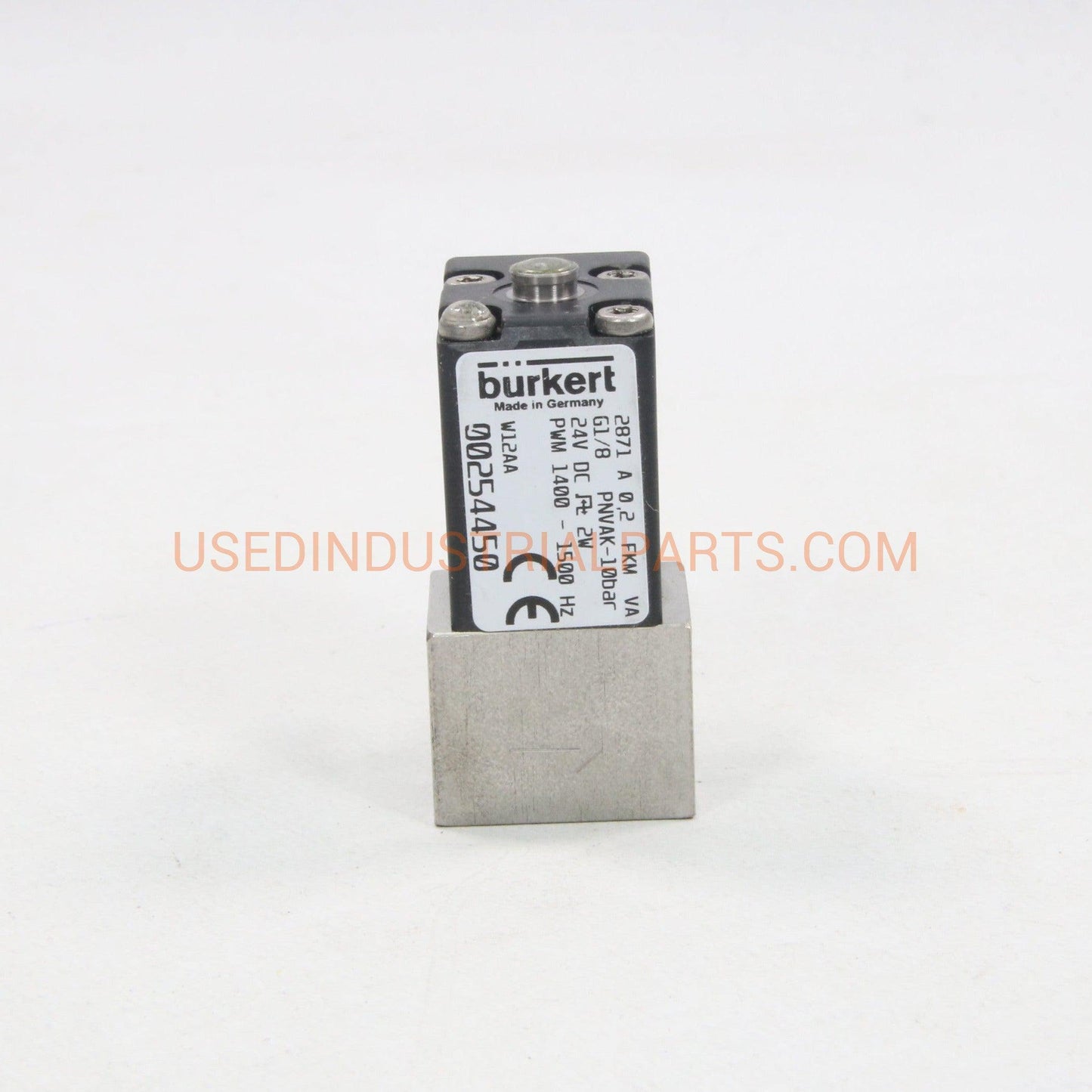 Burkert 2871 Two-Way Standard Solenoid Controller-Standard Solenoid Controller-AD-06-05-Used Industrial Parts