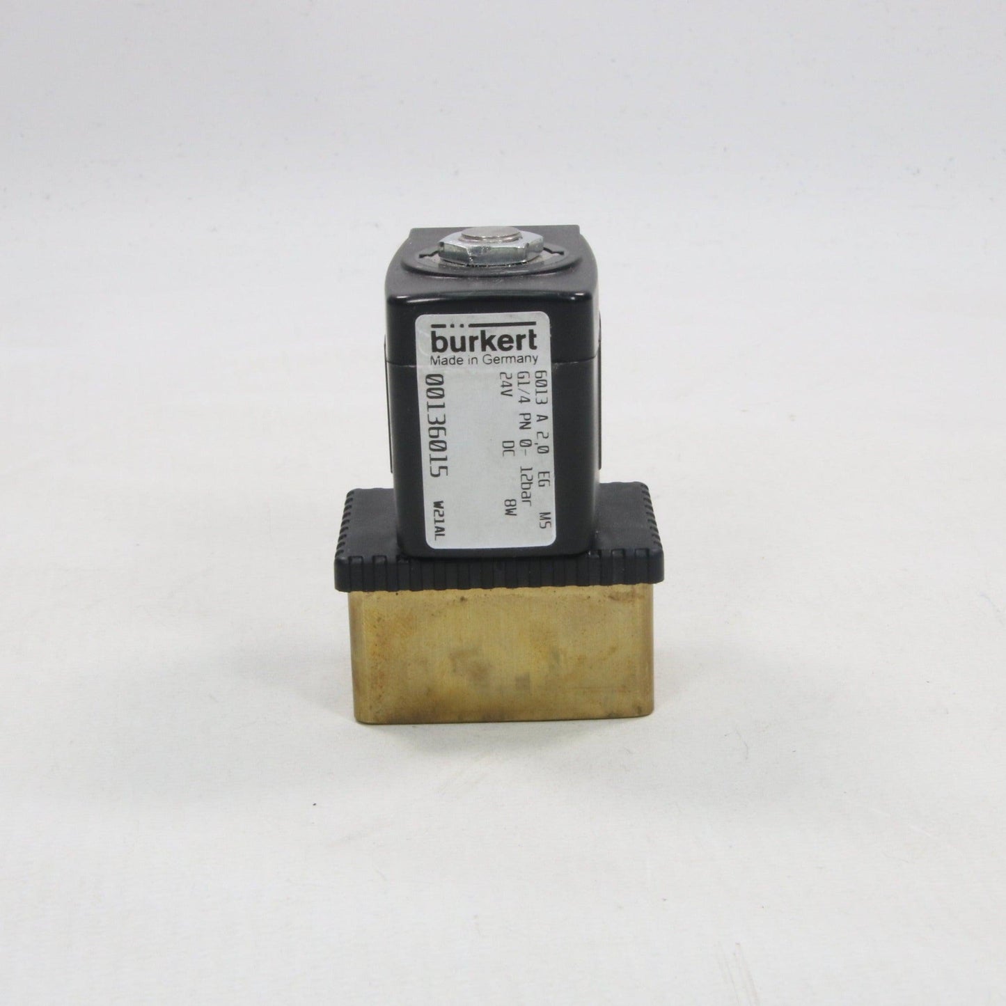 Burkert 6013 136015 2/2 Way Solenoid Valve-Solenoid Valve-Used Industrial Parts