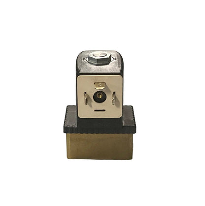 Burkert 6013 137537 2/2-Way Solenoid Valve, 24 V DC-Solenoid Valve-Used Industrial Parts