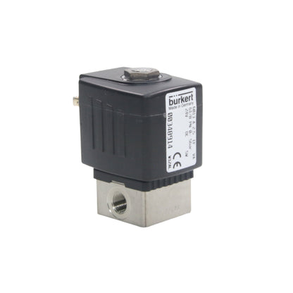 Burkert 6013 348914 Direct Acting 2/2 Way Solenoid Valve-Solenoid Valve-Used Industrial Parts