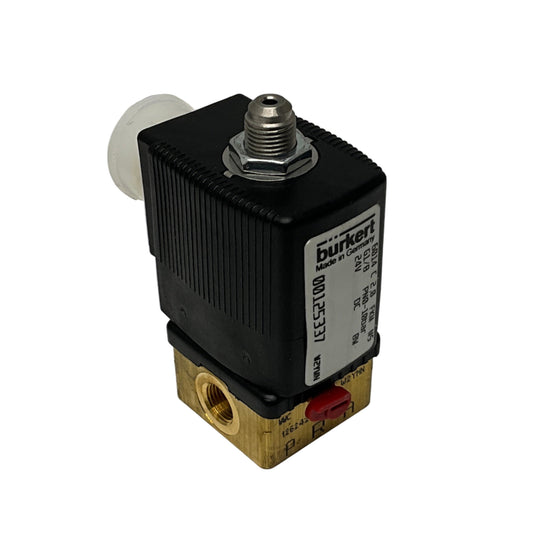 Burkert 6014 Solenoid Valve - 00125337-01-AA-02-11-09-6152428020086-Used Industrial Parts