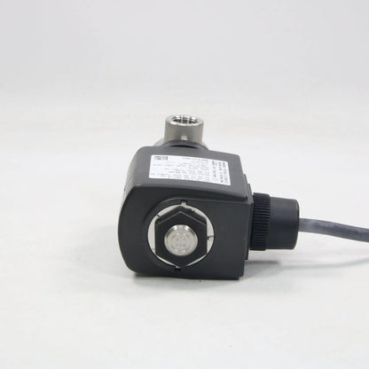 Burkert 6027 2-Way Solenoid Valve, 1/4" 24V 60 Bar-Solenoid Valve-Used Industrial Parts