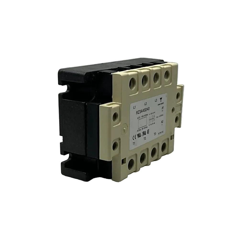Carlo Gavazzi RZ3A40D40 3-Phase Solid State Relay-3-Phase Solid State Relay-01-AB-03-12-02-6152430614662-Used Industrial Parts