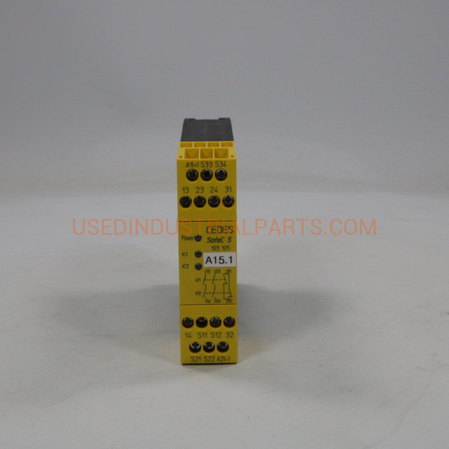 Cedes Safec S 103 105 Safety Relay-Safety Relay-AB-05-06-Used Industrial Parts