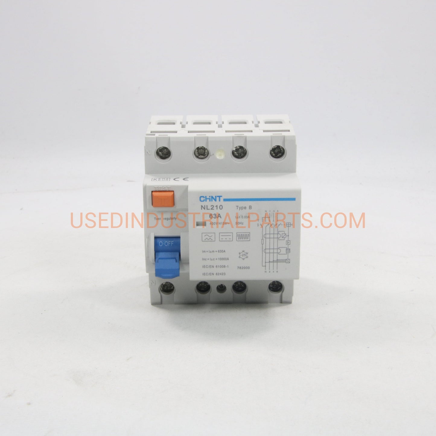 Chint NL210 Circuit Breaker 63A-Circuit Breaker-AE-02-02-Used Industrial Parts