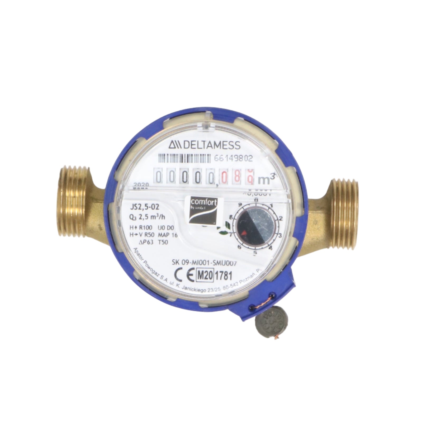 Comfort by Sanibel Water Meter - DN15-Water Meter-Used Industrial Parts