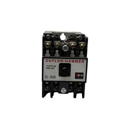 Cutler-Hammer Type M Industrial Control Relay-Industrial Control Relay-Used Industrial Parts