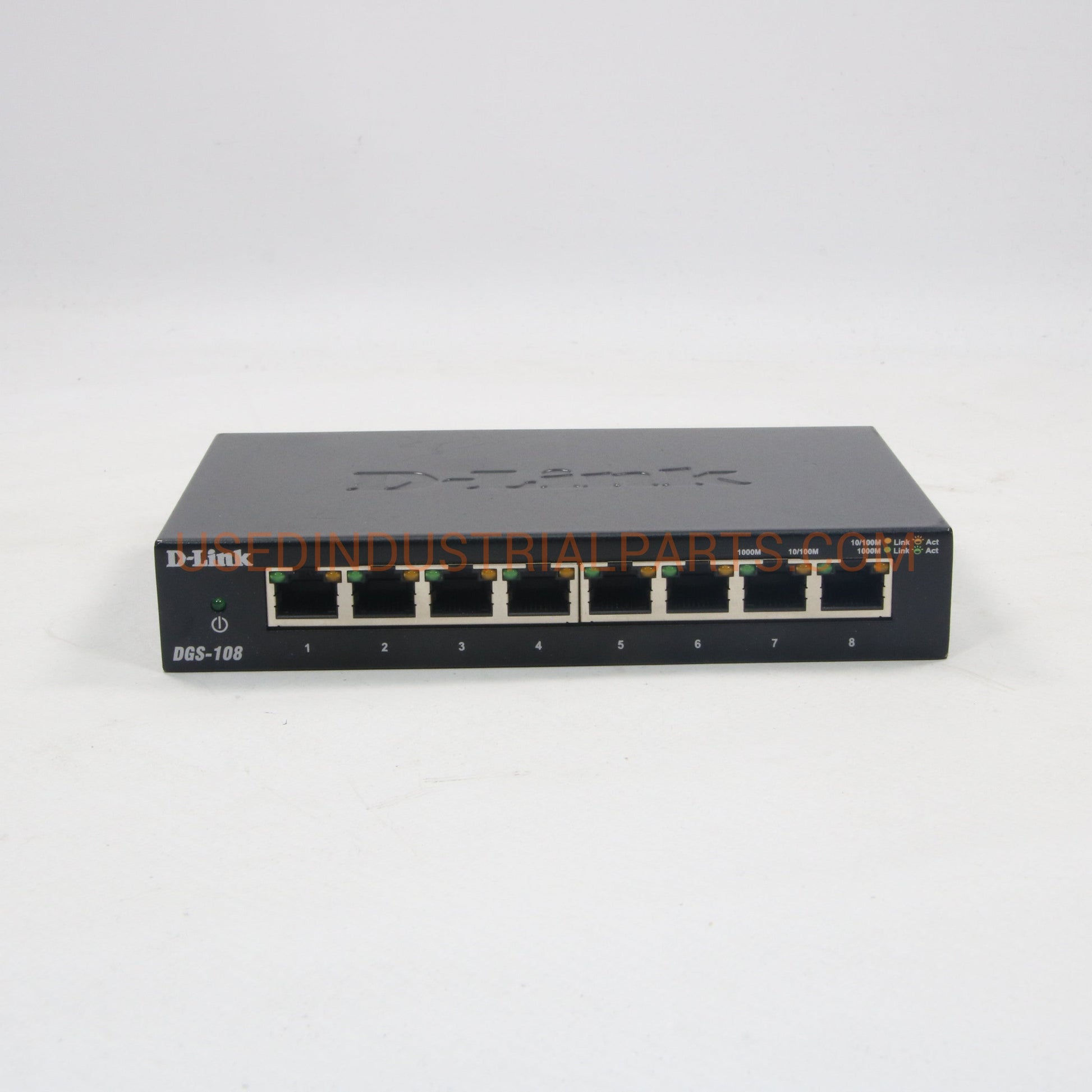 D-Link DGS-108 Unmanaged Network Switch-Unmanaged Ethernet Switch-AE-02-03-Used Industrial Parts