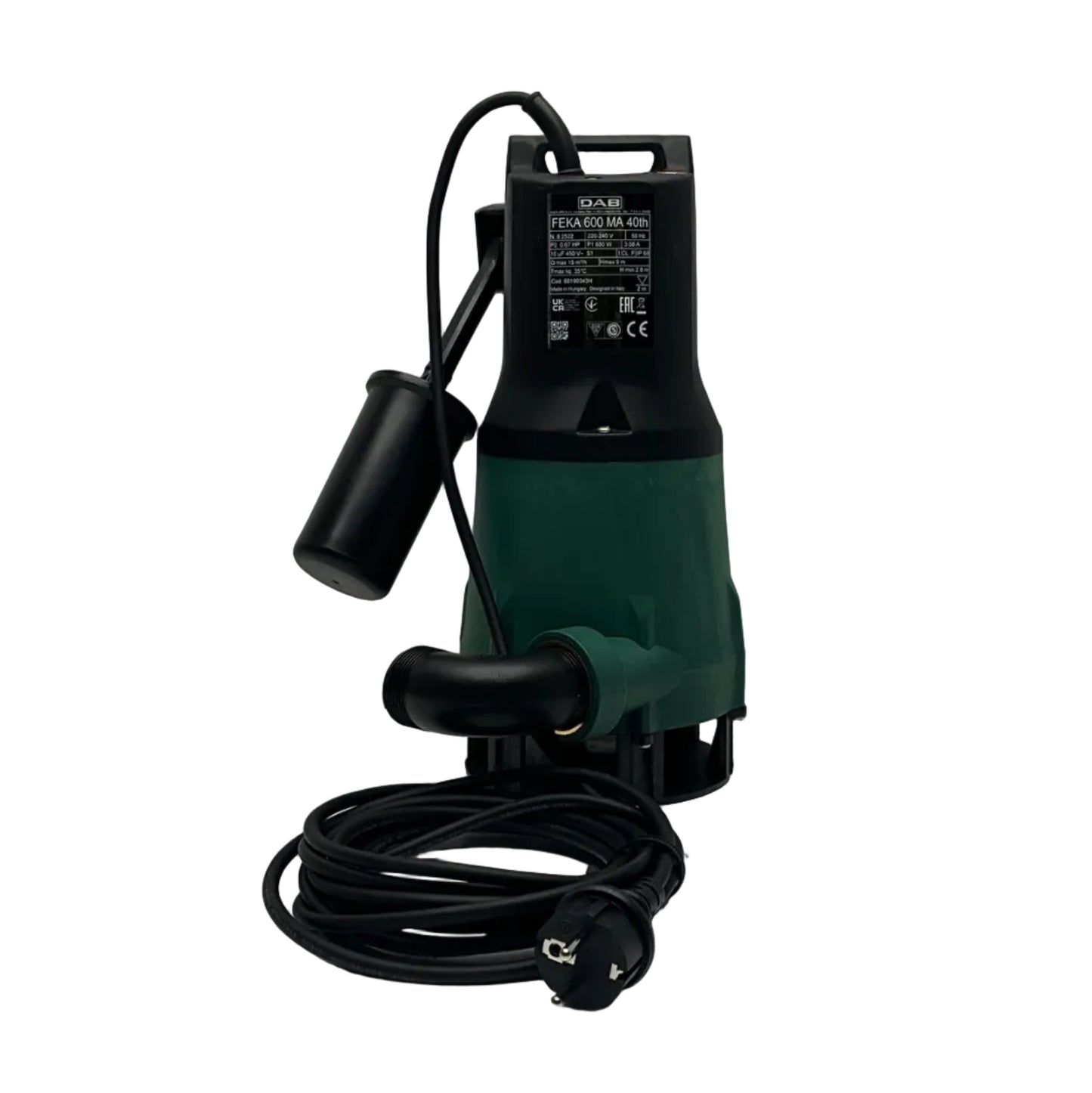 DAB Feka 600 MA 40th Submersible Waste Water Pump-Submersible Waste Water Pump-Used Industrial Parts