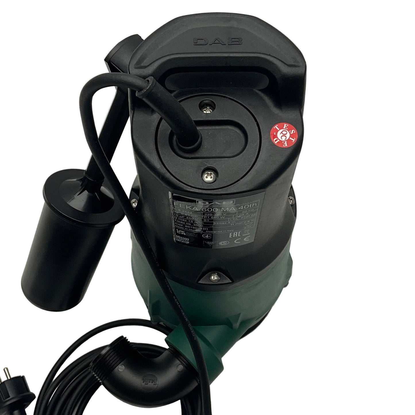 DAB Feka 600 MA 40th Submersible Waste Water Pump-Submersible Waste Water Pump-Used Industrial Parts