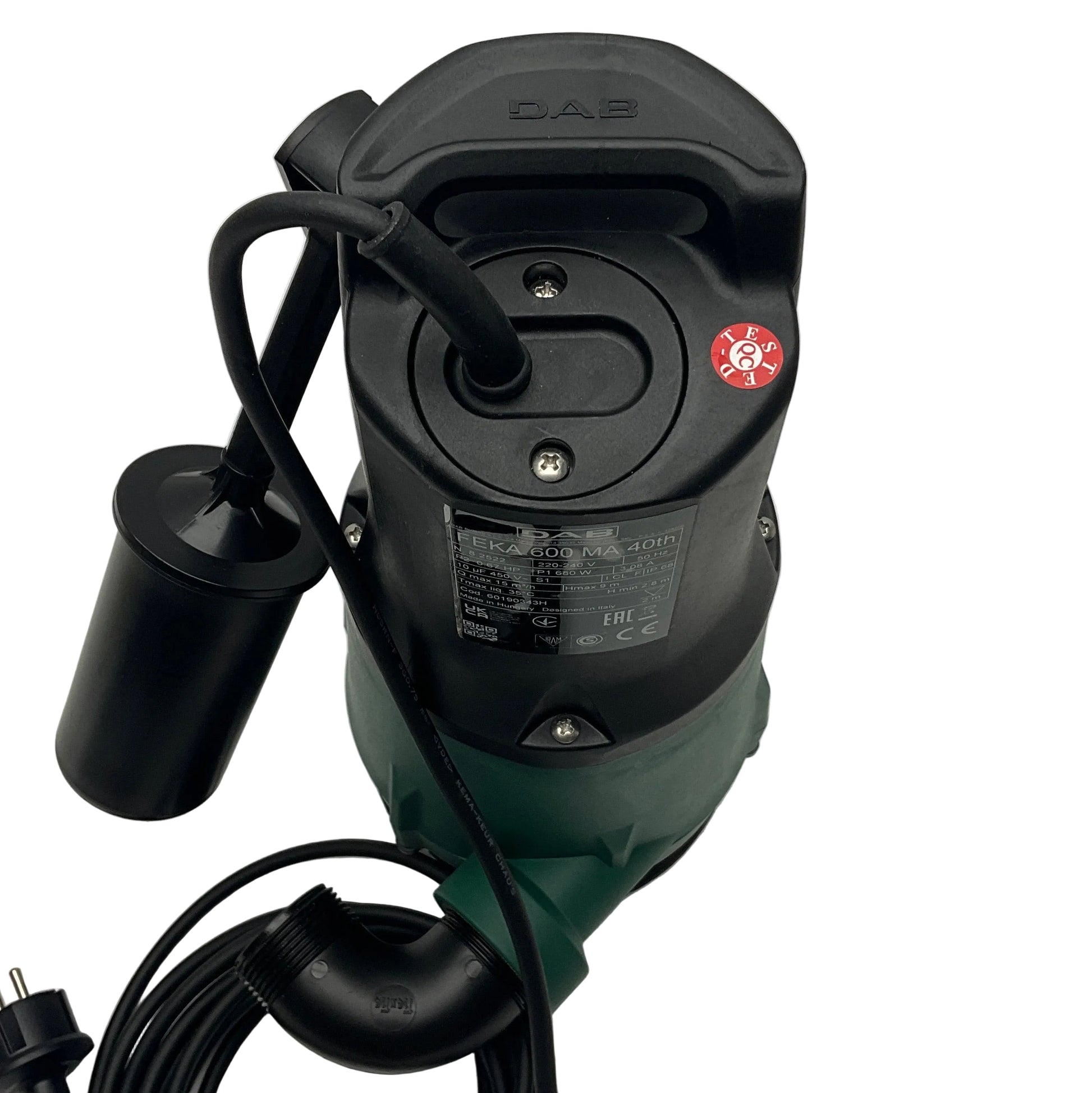 DAB Feka 600 MA 40th Submersible Waste Water Pump-Submersible Waste Water Pump-Used Industrial Parts