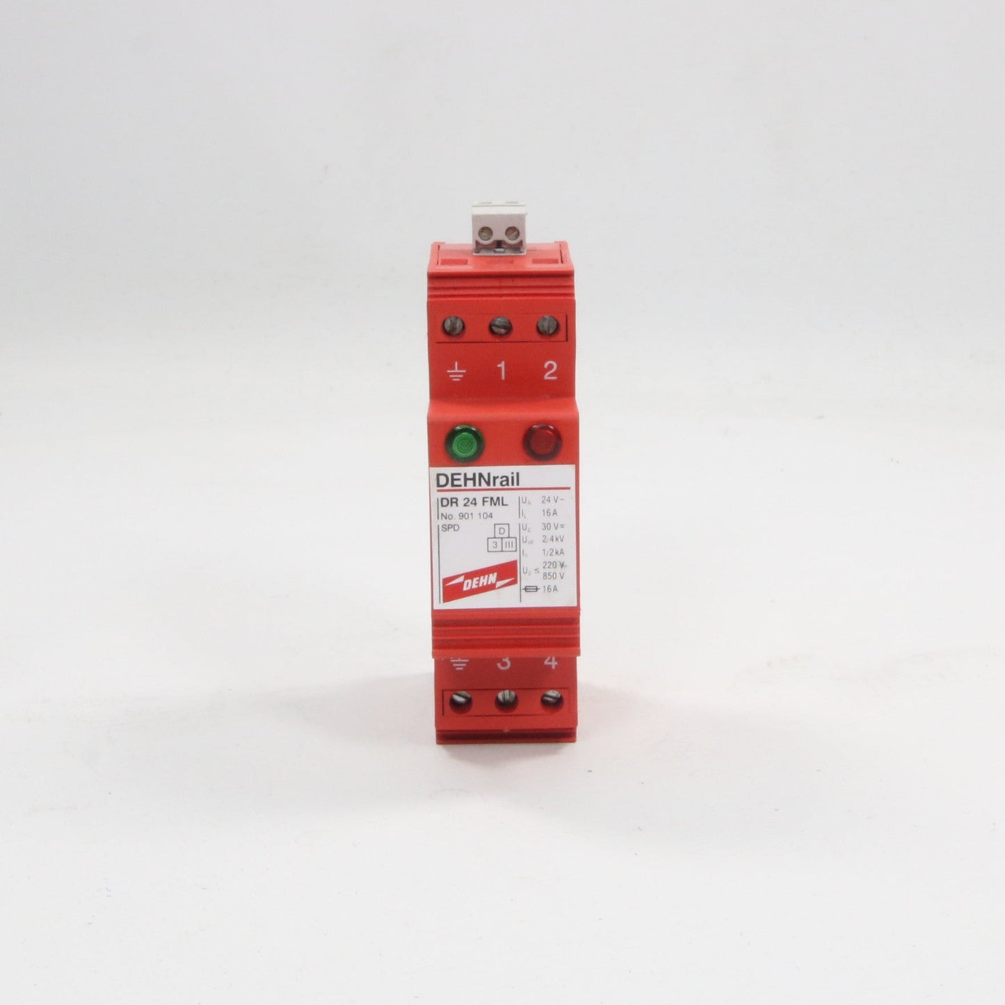 DEHNrail DR 24 FML Surge Arrester-Surge Arrester-Used Industrial Parts