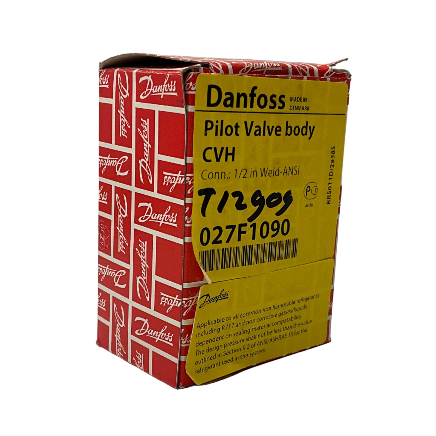 Danfoss 027F1090 Pilot Valve Body CVH-Pilot Valve Body CVH-Used Industrial Parts