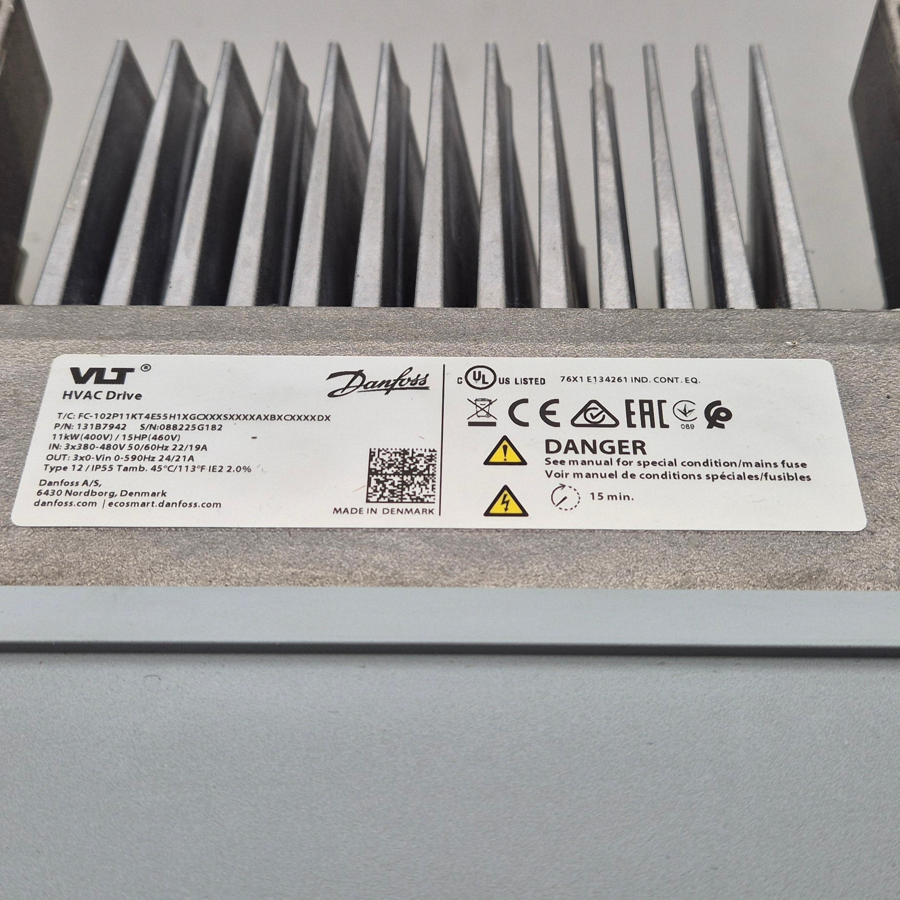 Danfoss 131B7942 VLT HVAC Drive Frequency Converter-Frequency Converter-Used Industrial Parts