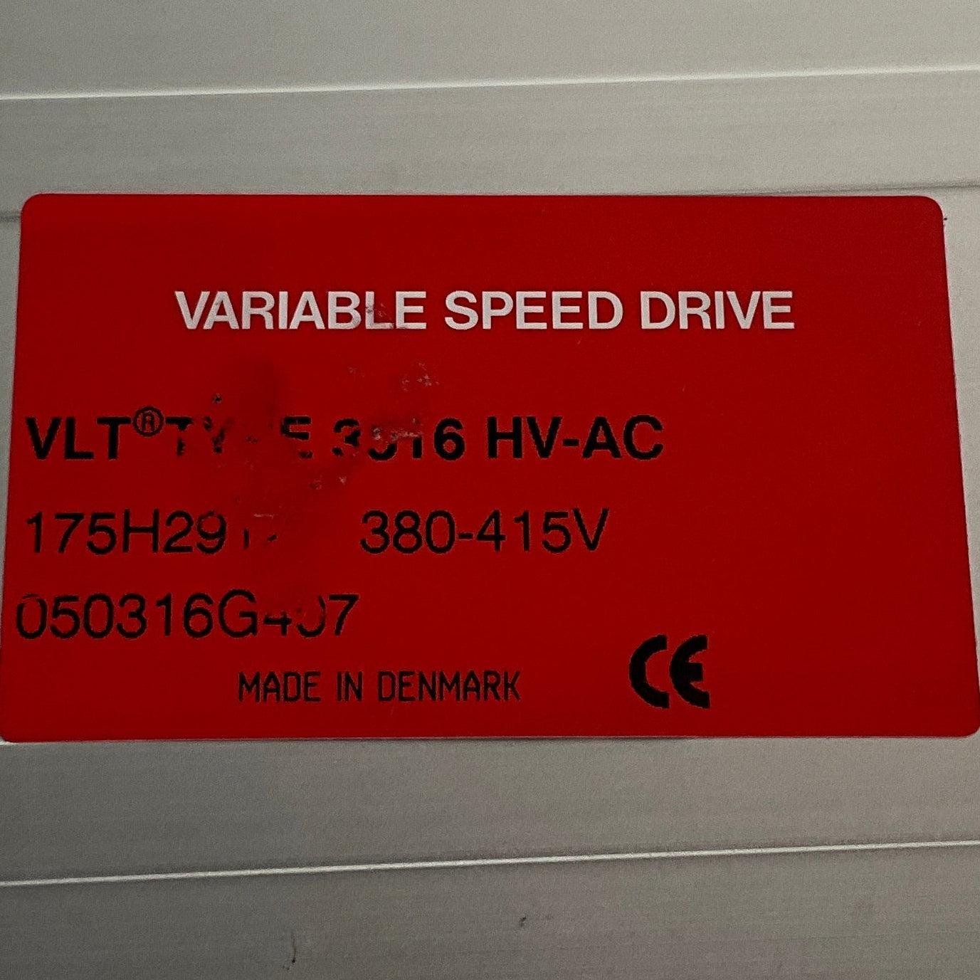 Danfoss 175H2912 VLT Type 3516 HV-AC Frequency Converter-Frequency Converter-Used Industrial Parts
