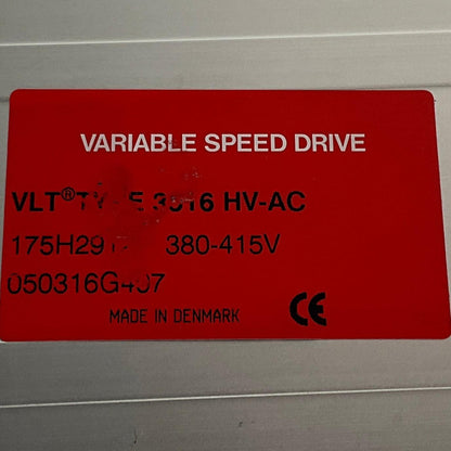 Danfoss 175H2912 VLT Type 3516 HV-AC Frequency Converter-Frequency Converter-Used Industrial Parts