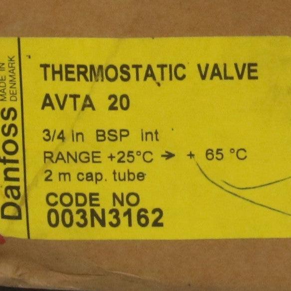 Danfoss AVTA 20 Thermostatic Water Valve-Thermostatic Water Valve-Used Industrial Parts