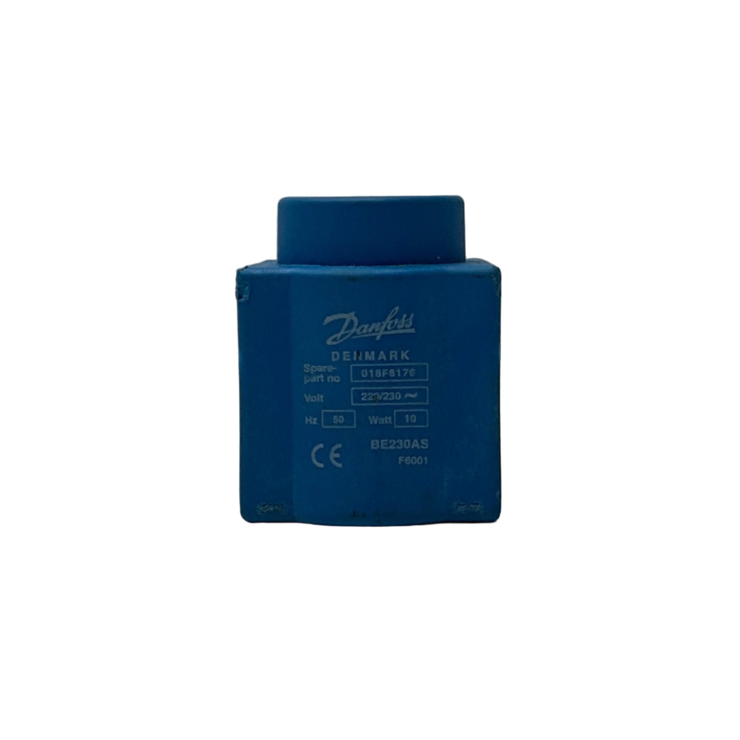 Danfoss BE230AS Solenoid Coil - 018F6176-Solenoid Coil-Used Industrial Parts