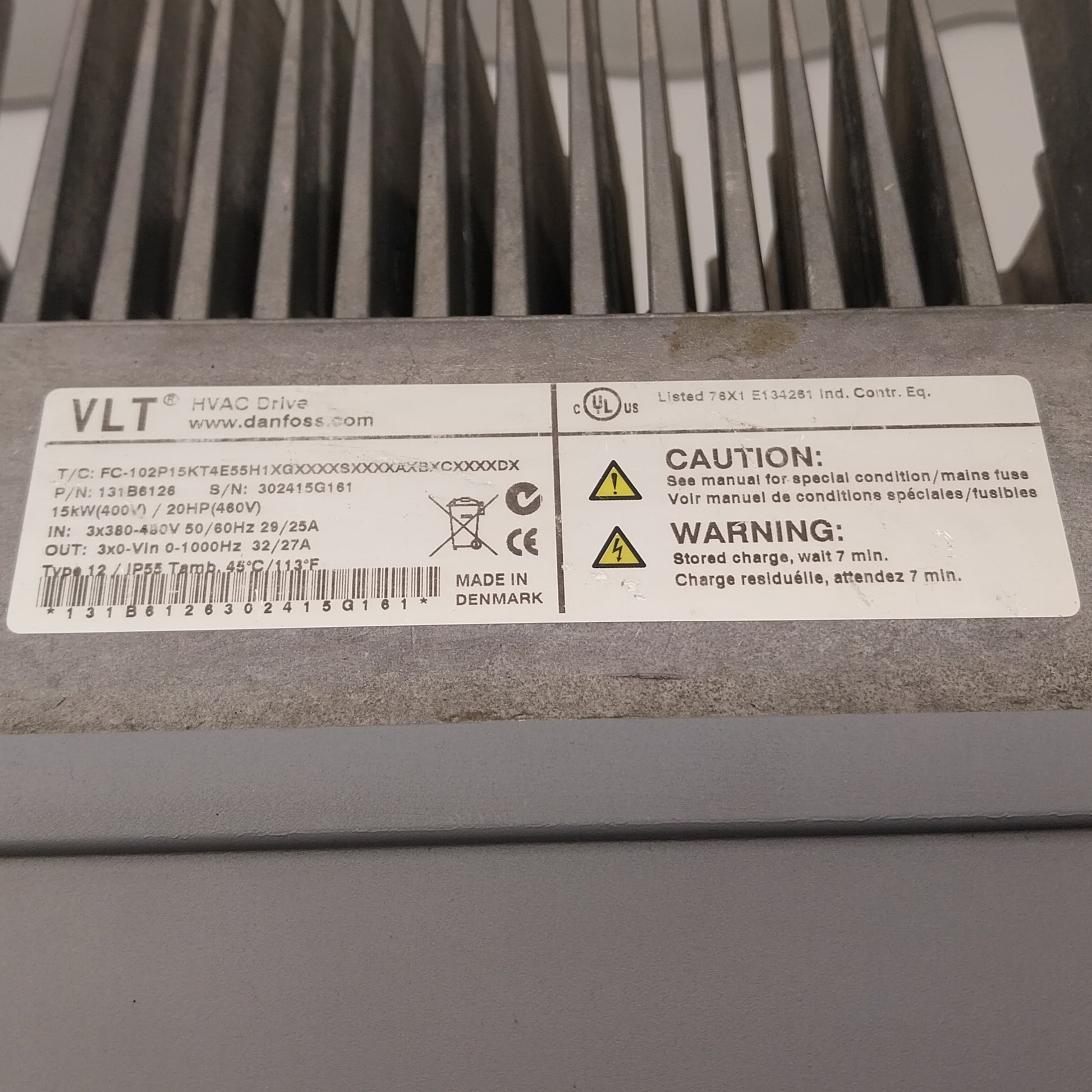 Danfoss Frequency Converter 131B6126-Frequency Converter-Used Industrial Parts