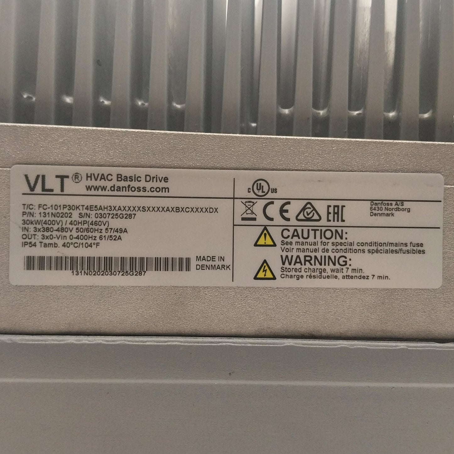 Danfoss Frequency Converter 131N0202-Frequency Converter-Used Industrial Parts