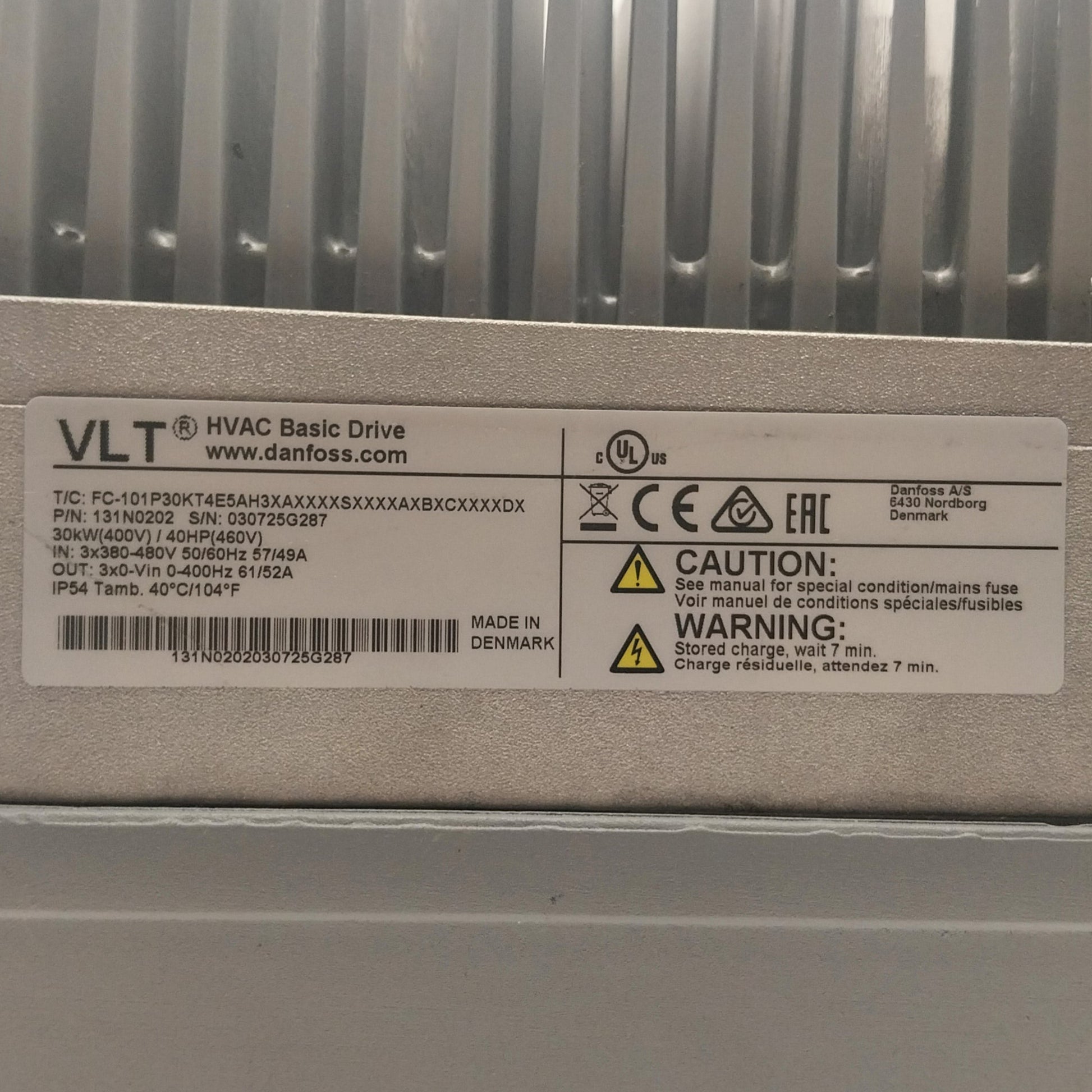 Danfoss Frequency Converter 131N0202-Frequency Converter-Used Industrial Parts