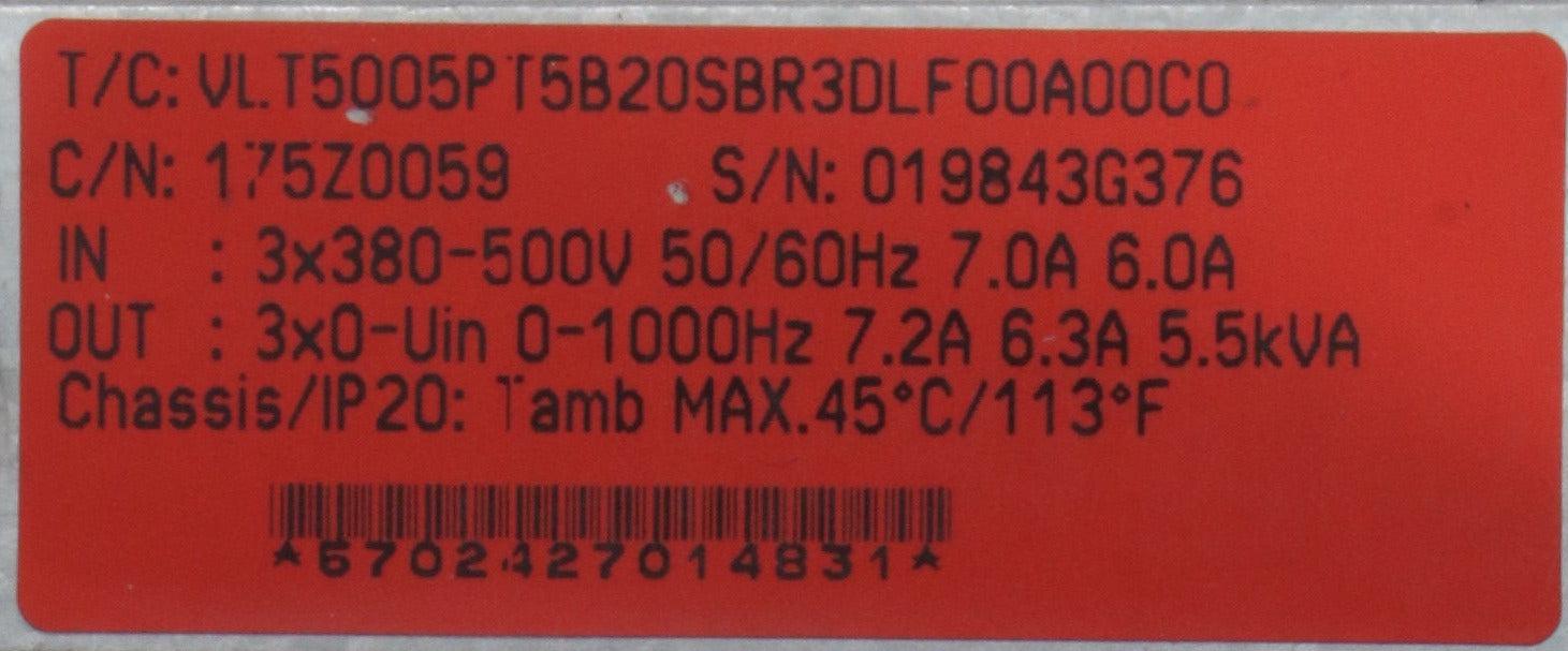 Danfoss Frequency Converter VLT 5000 175Z0059-Frequency Converter-Used Industrial Parts