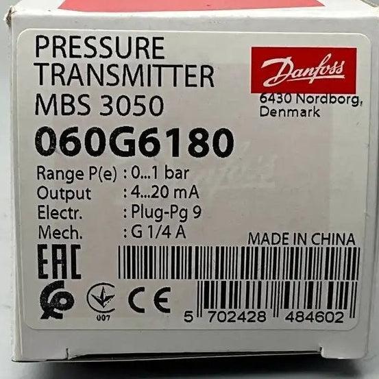 Danfoss MBS 3050 Pressure Transmitter - 060G6180-Pressure Transmitter-Used Industrial Parts