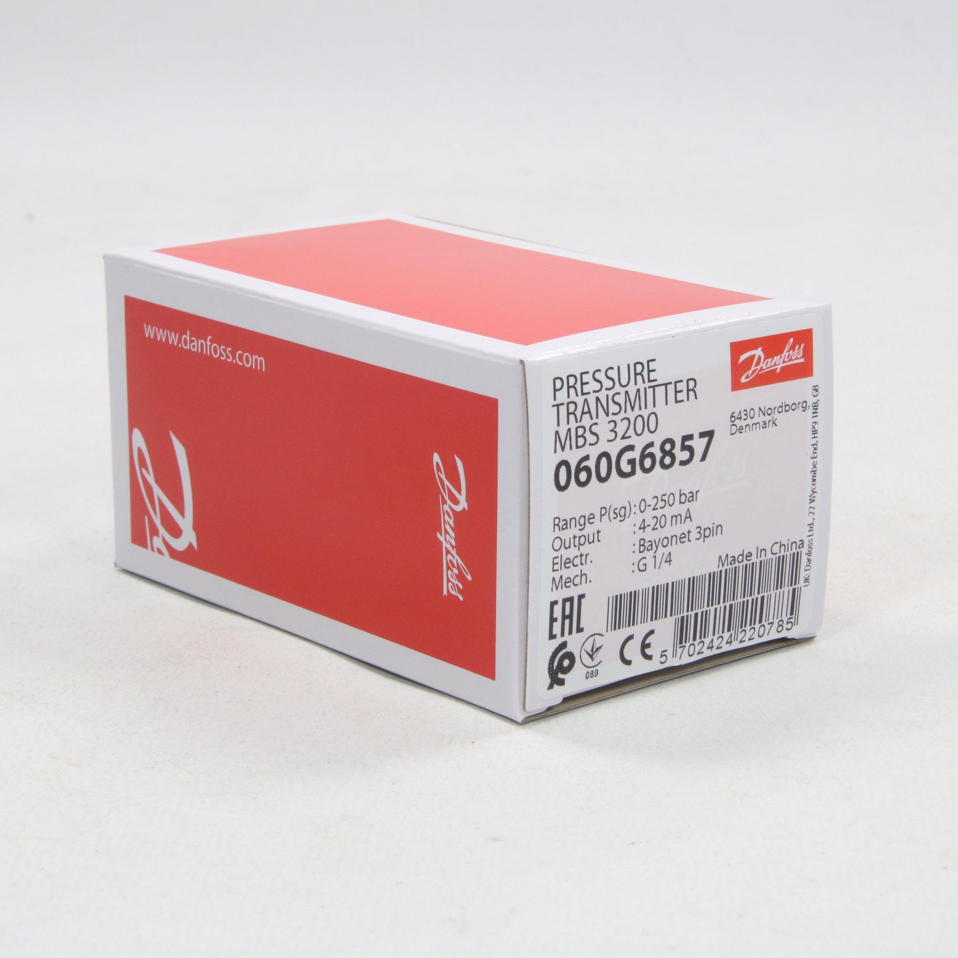 Danfoss MBS 3200 060G6857 Pressure Transmitter-Pressure Transmitter-Used Industrial Parts