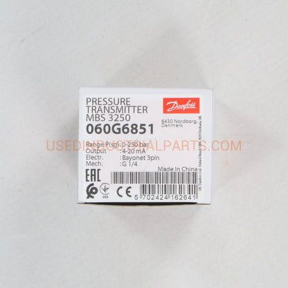 Danfoss MBS 3250 060G6851 Pressure Transmitter-Pressure Transmitter-DB-04-04-Used Industrial Parts