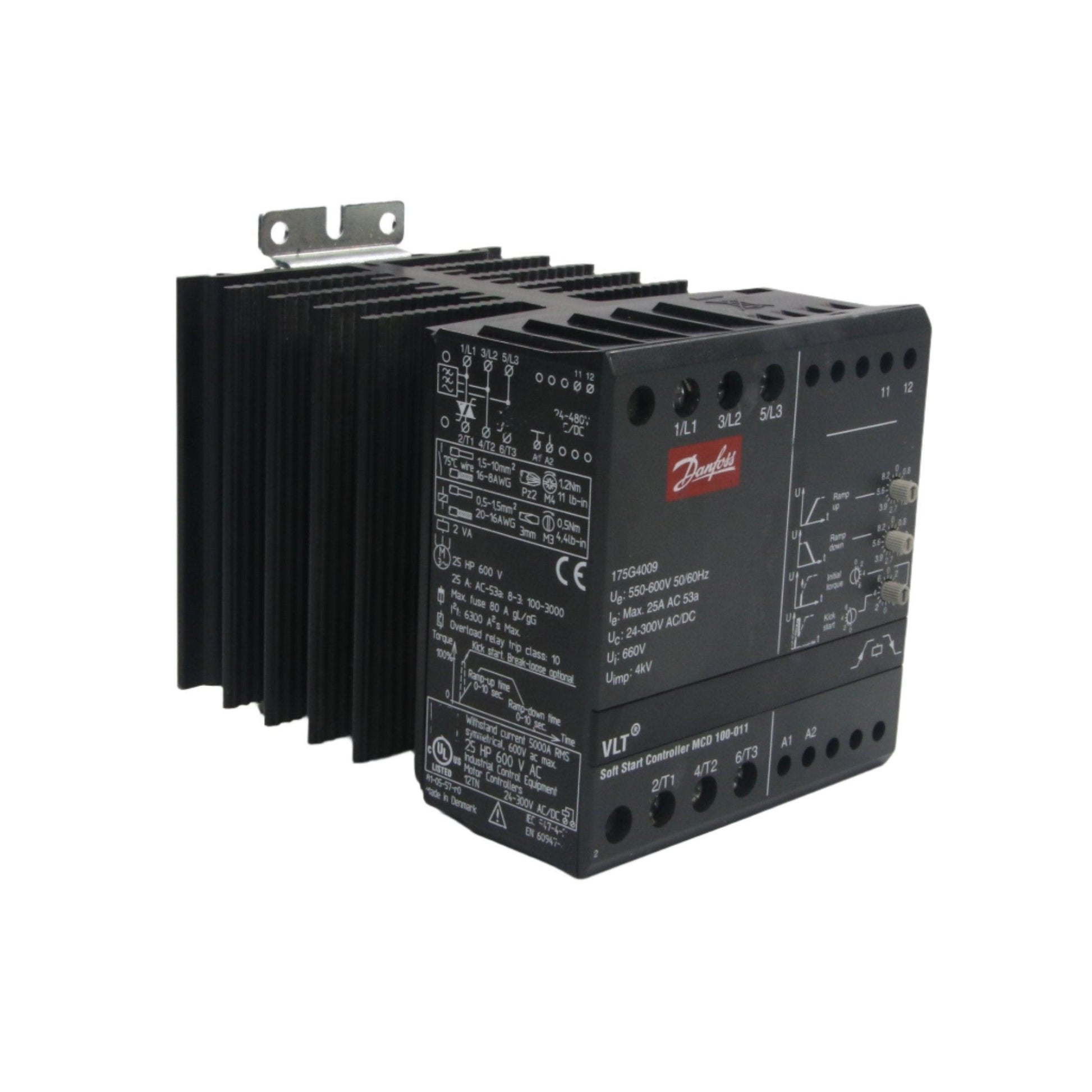 Danfoss MCD 100 011 Soft Start Controller-Soft Start Controller-Used Industrial Parts