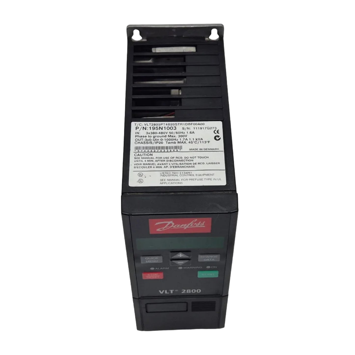 Danfoss VLT 2800 - 195N1003 Frequency Converter-Frequency Converter-Used Industrial Parts