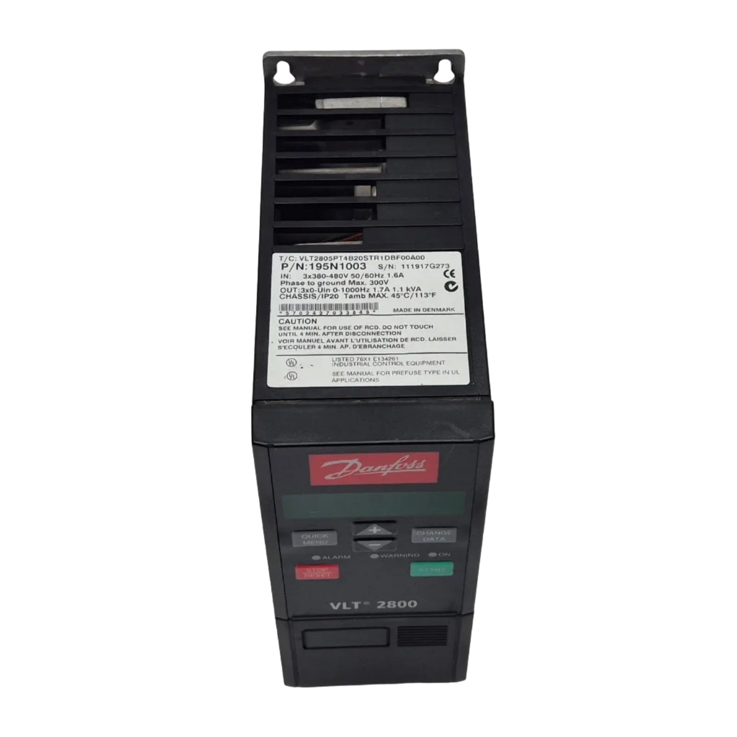 Danfoss VLT 2800 - 195N1003 Frequency Converter-Frequency Converter-Used Industrial Parts