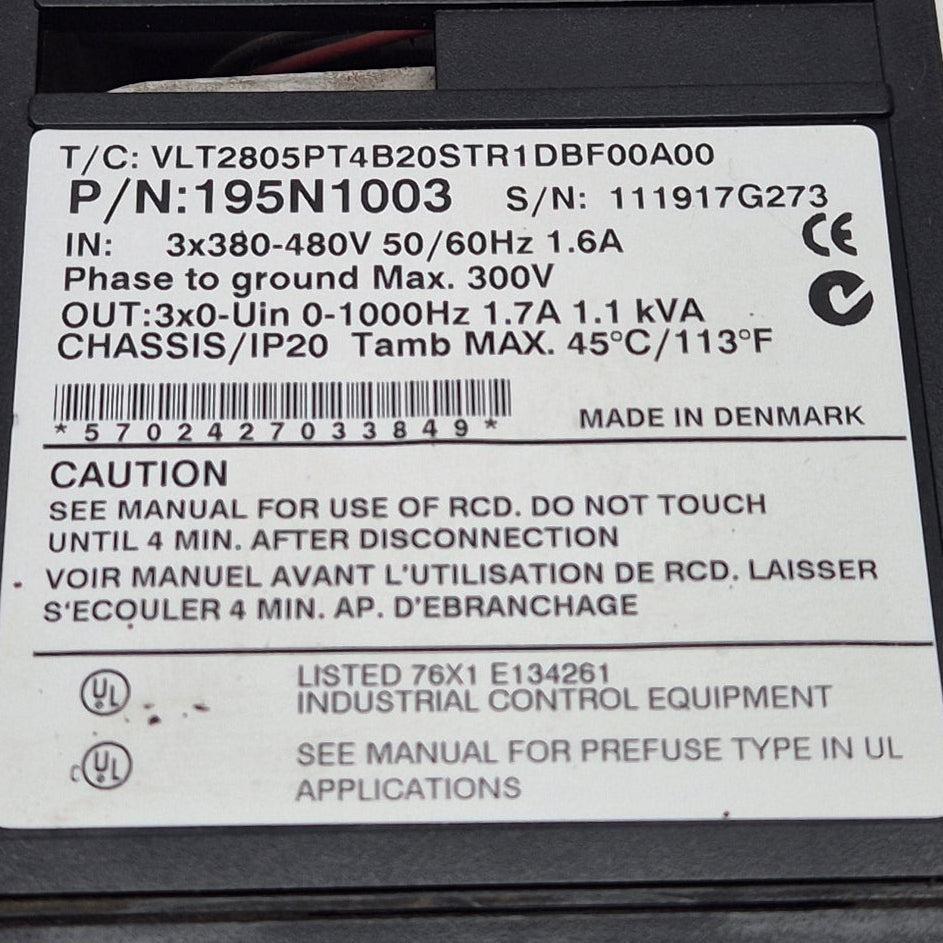 Danfoss VLT 2800 - 195N1003 Frequency Converter-Frequency Converter-Used Industrial Parts