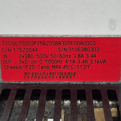 Danfoss VLT 5000 - 175Z0044 Frequency Converter-Frequency Converter-Used Industrial Parts