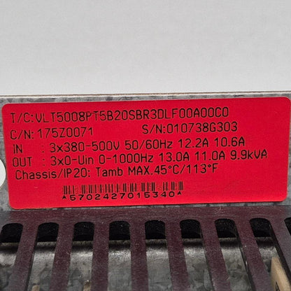 Danfoss VLT 5000 - 175Z0071 Frequency Converter-Frequency Converter-Used Industrial Parts