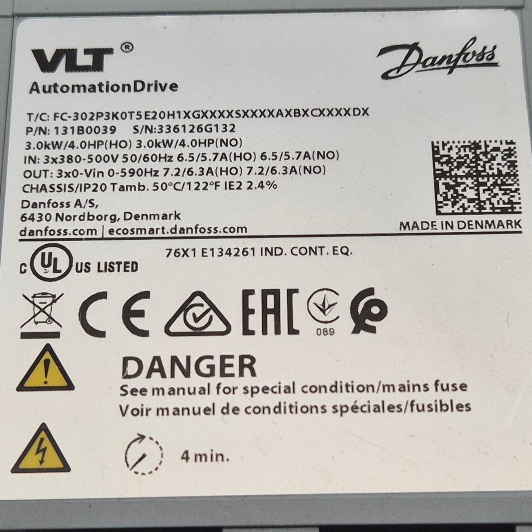 Danfoss VLT Automation Drive - 131B0039 Frequency Converter-Frequency Converter-Used Industrial Parts